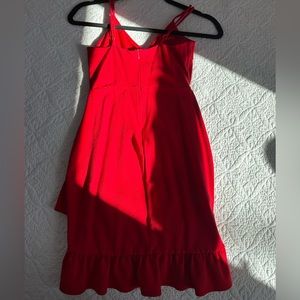 Red Mini Dress - Lulus XS